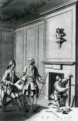 Construction of a Chimney Breast (engraving)