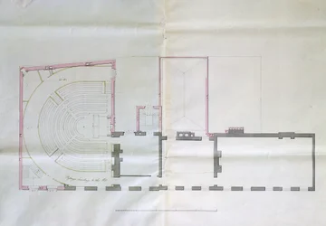 Contract Drawing for the First Floor of the Royal Institution, 1800