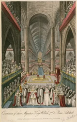 Coronation of Their Majesties King William IV and Queen Adelaide at Westminster Abbey
