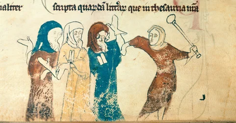 Persecution of the Jews, illustration from 
