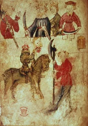 The headless Green Knight in Arthur
