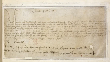Richard’s first surviving letter to Sir John Say