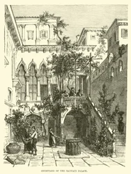 Courtyard of the Salviati Palace