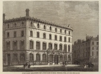 Covent Garden Improvements - New Auction Rooms of Messrs Debenham, Storr and Sons