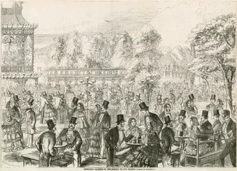 Cremorne Gardens, London, in the Height of the Season