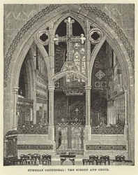 Cumbrae Cathedral, the Screen and Choir
