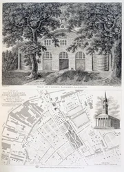 Cupers Gardens, Lambeth, Engraved by Bartholemew Howlett, 1746