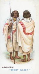 Customary Greeting in Abyssinia