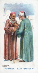 Customary Greeting in Egypt