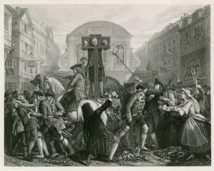 Daniel Defoe in the pillory