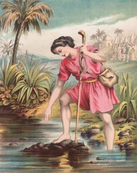 David Selecting the Stones