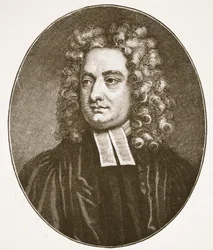 Dean Swift, illustration from The Church of England: A History for the People by H.D.M. Spence-Jones