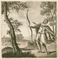 Death of King William II While Hunting in the New Forest, Hampshire