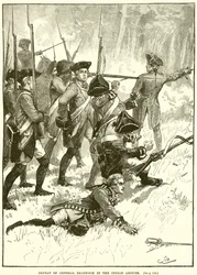 Defeat of General Braddock in the Indian Ambush