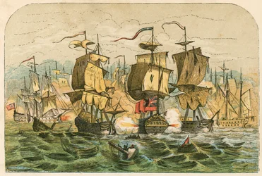 Defeat of the Dutch Fleet by Admiral Blake