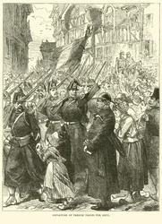 Departure of French Troops for Metz, August 1870