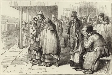 Departure of Irish Emigrants