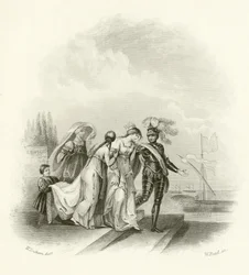 Departure of Richard I from Cyprus