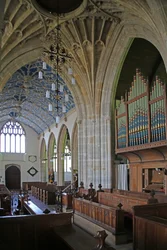 View of Axbridge Church - Interior View