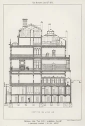 Design for The City Liberal Club