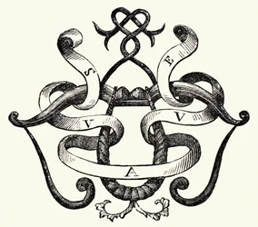 Device of Pope Leo X, 1878