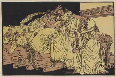 Dido on the funeral pile