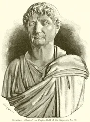 Diocletian (Bust of the Capitol, Hall of the Emperors, No. 80)