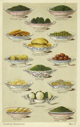 Dishes of Vegetables