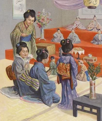 Doll festival in Japan