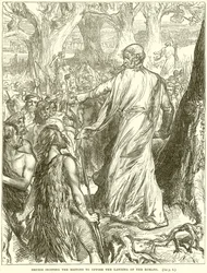 Druids Inciting the Britons to Oppose the Landing of the Romans