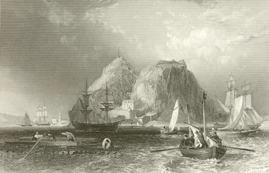 Dunbarton Castle on the Clyde