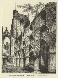 Dunkeld Cathedral, the Nave, looking West