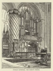 Durham Cathedral, the bishop