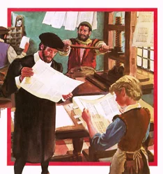 Early printing press