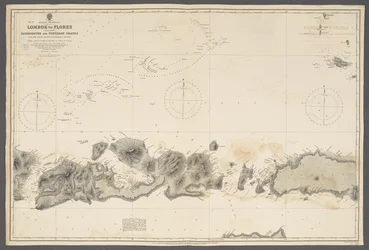 Eastern Archipelago, Lombok to Flores, including Paternoster and Postillon Islands; from Batavian Government surveys. [Admiralty Chart], London
