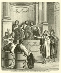 Eastern Kings invoking the judgment of the Roman State