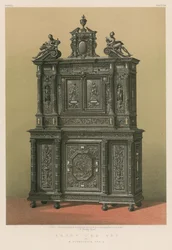 Ebony Cabinet