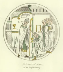 Ecclesiastical habits of the 12th Century