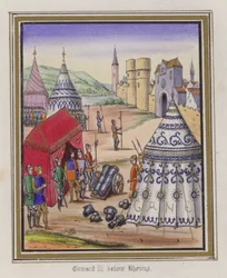 Edward III before Rheims