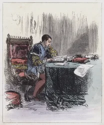 Edward VI, at His Studies