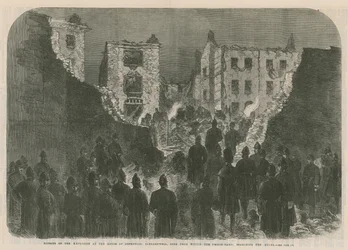 Effects of the Explosion at the House of Detention, Clerkenwell