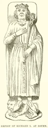 Effigy of Richard I at Rouen