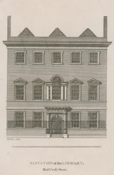 Elevation of the Library, Red Cross Street, London