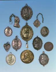 English Civil War Badges for the supporters of Charles I