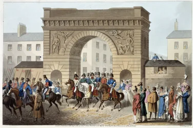 Englishmen and Allies Entered Paris in 