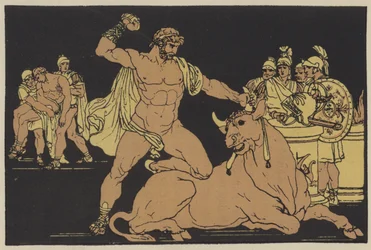 Entellus killing the bull