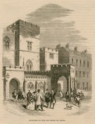 Entrance to the old House of Lords
