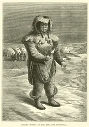 Eskimo woman of the Adelaide Peninsula