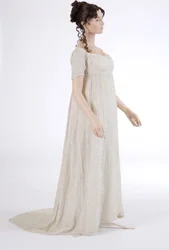 Evening dress, 1800