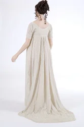 Evening dress, 1800